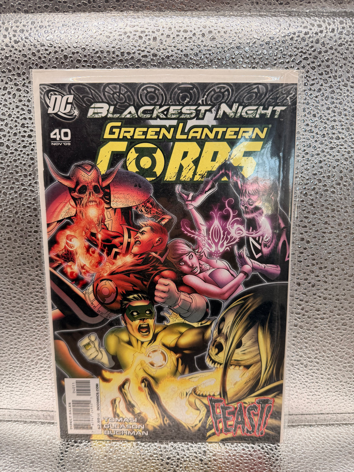 Green Lantern Corps #40 2010 Blackest Night DC Comics