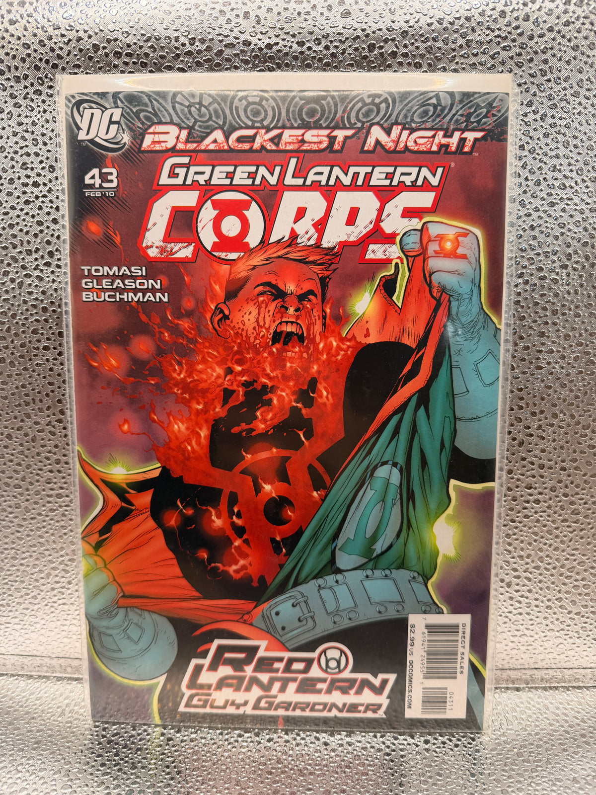 Blackest Night - Green Lantern Corps #43 Issue Feb 2010 DC Comics