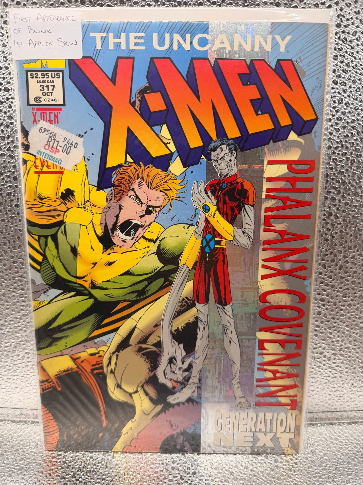 The Uncanny X-Men #317 (1994) 1dt Appearance Blink & Skin