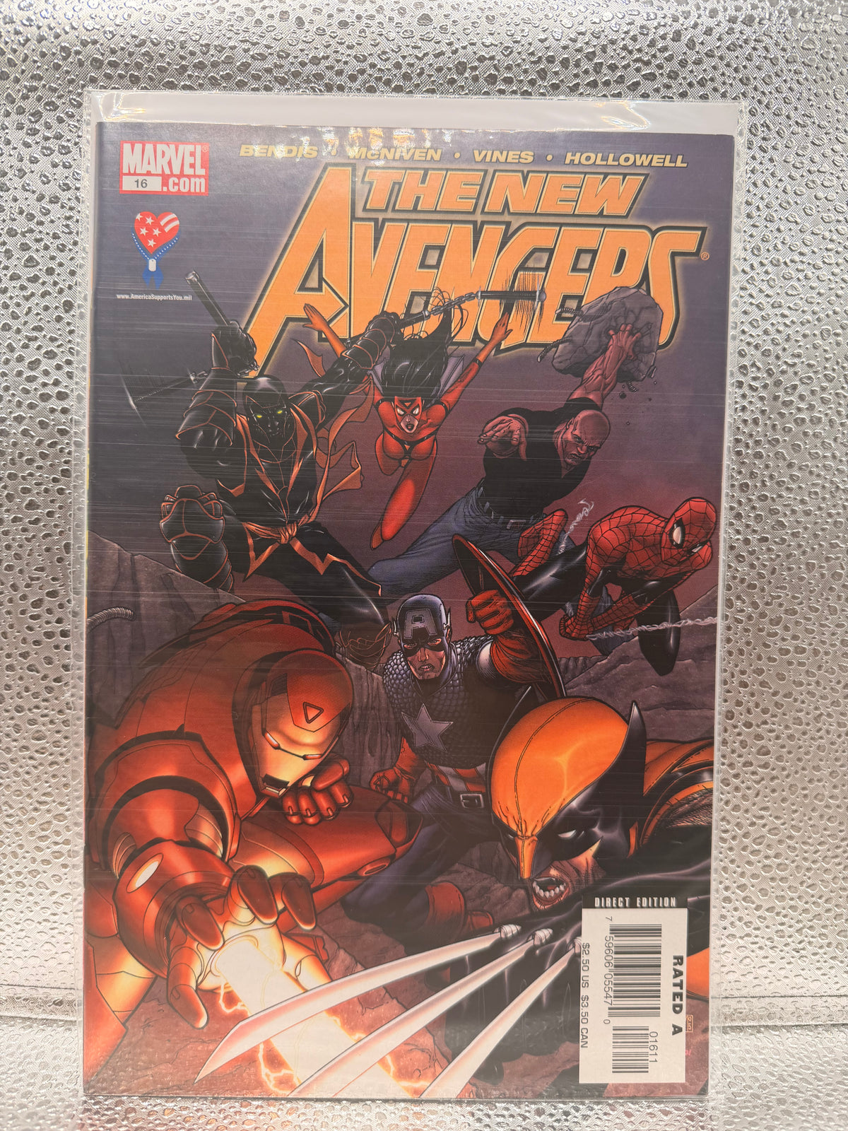 New Avengers #16 (2006) First Appearance: Weapon Omega II (Michael Pointer)
