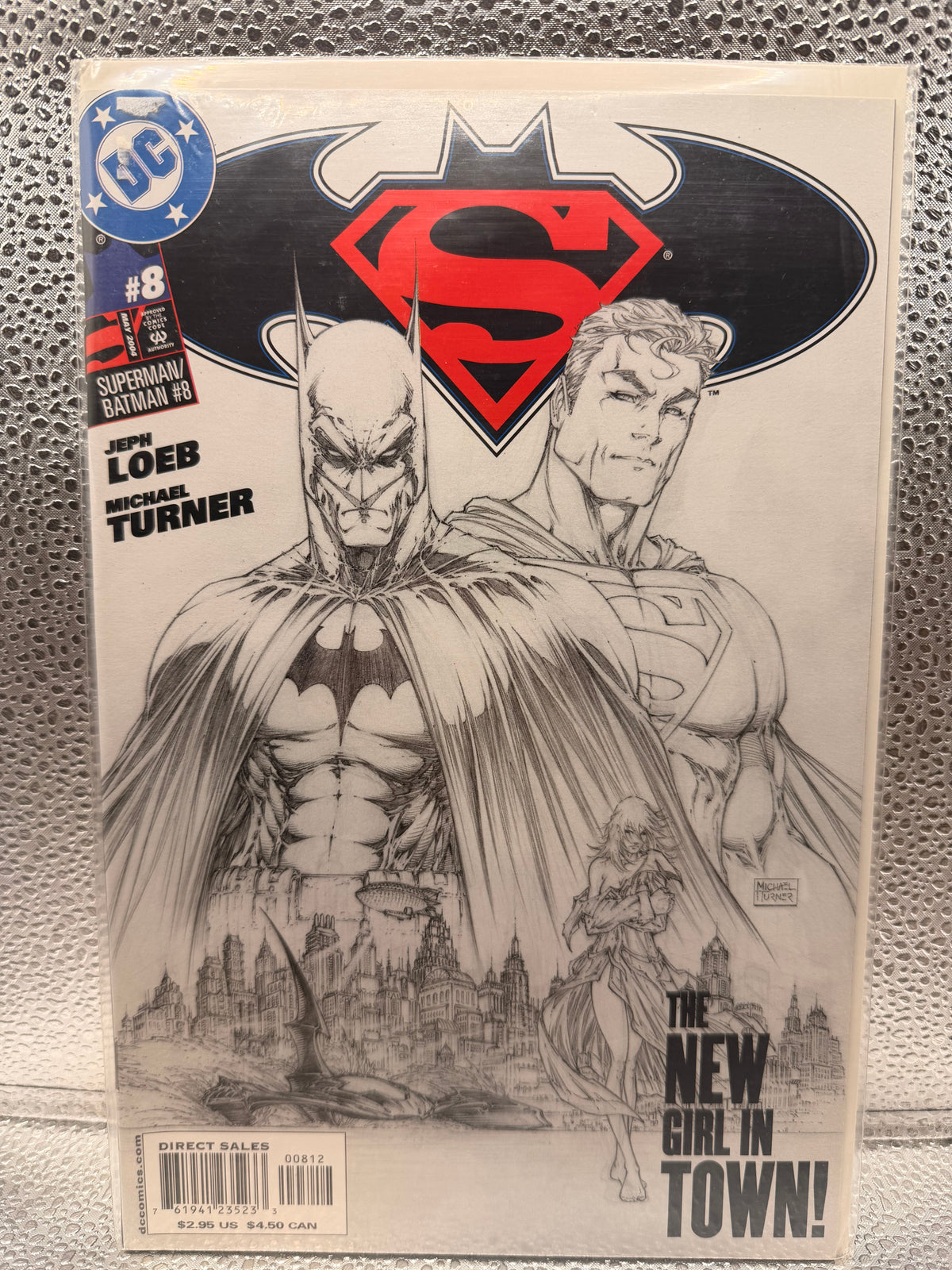 Superman / Batman #8 Second Print Cover (2004)