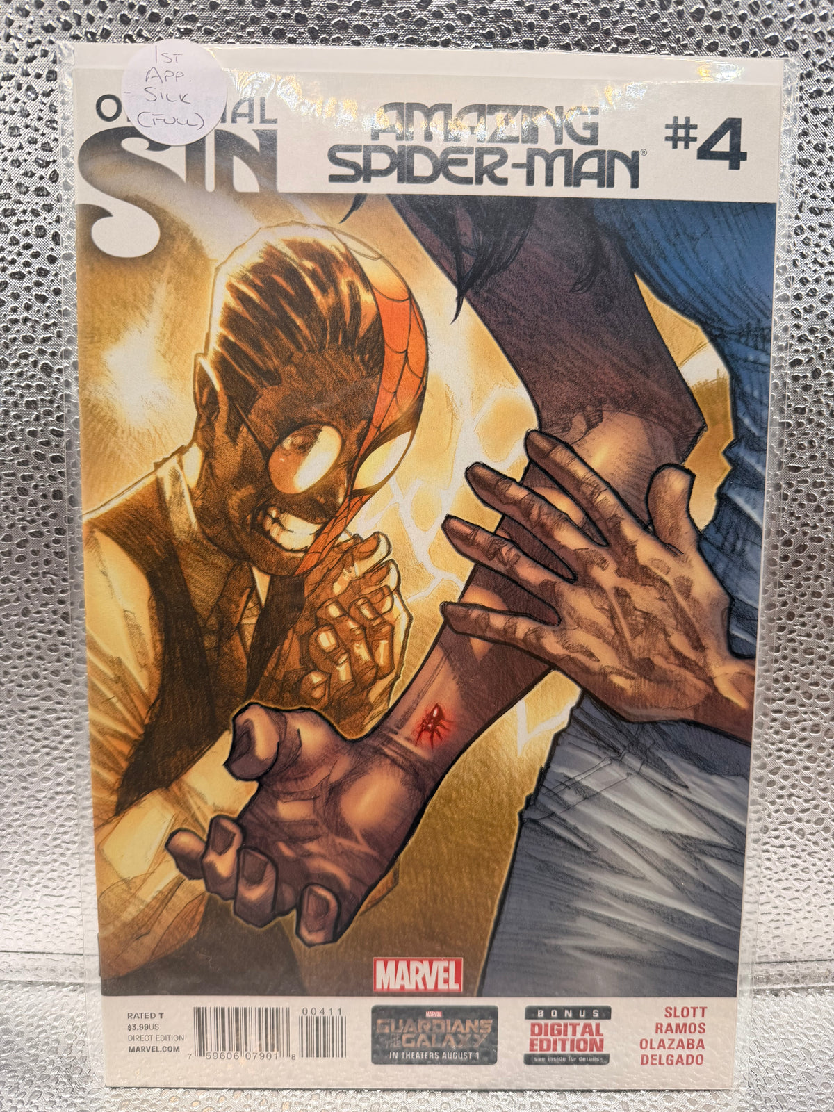 The Amazing Spider-Man #4 (2014) First Appearance: Silk (Cindy Moon, full)