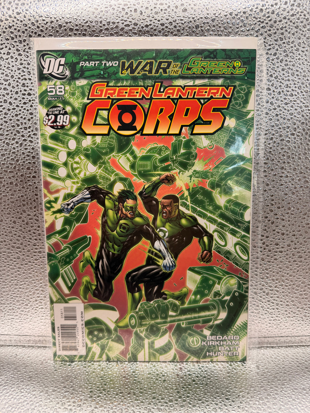 GREEN LANTERN CORPS #58 FIRST PRINT DC COMICS (2011) WAR OF THE LANTERNS PART 2