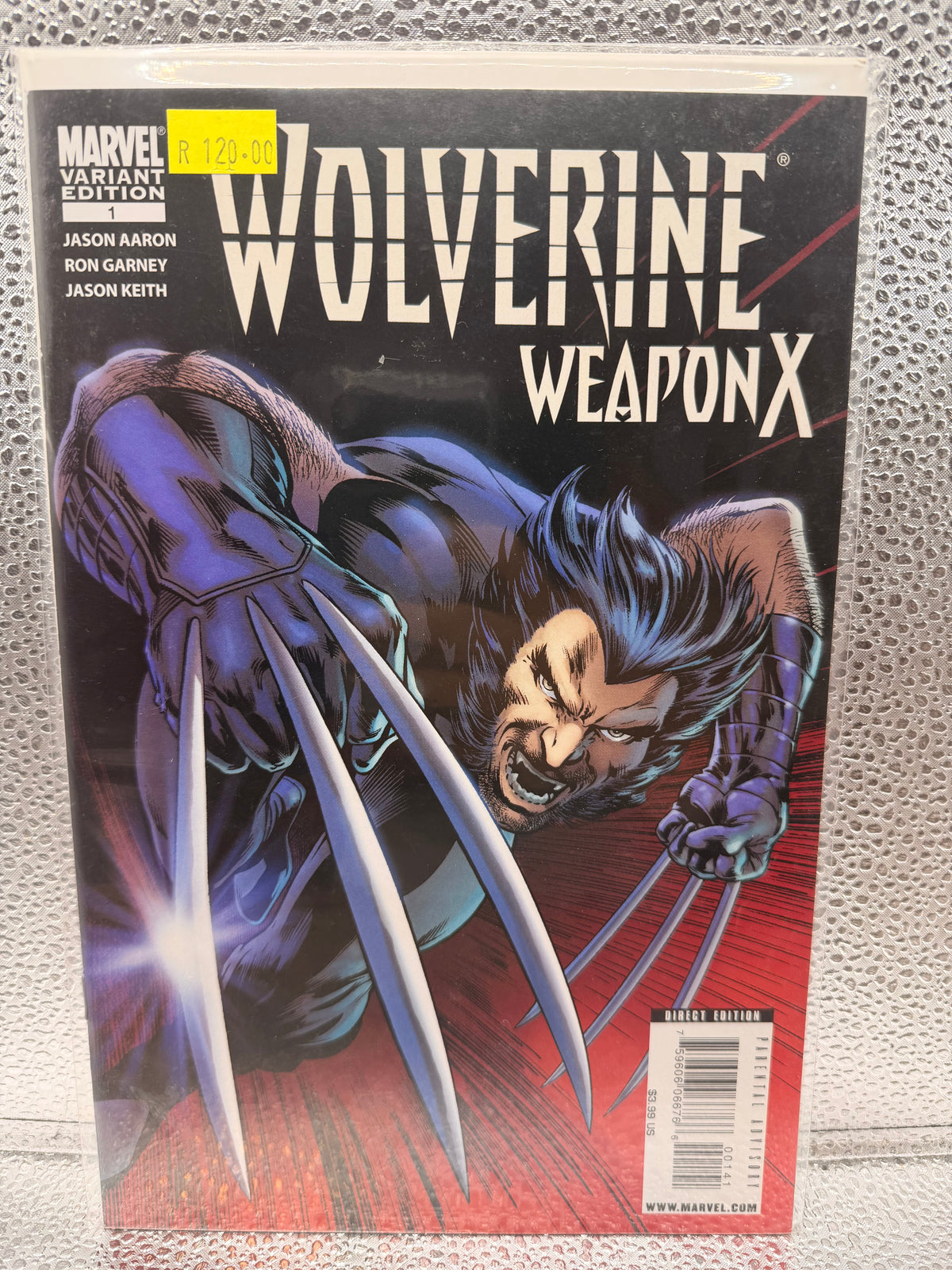 Wolverine Weapon X #1 Davis Cover (2009)