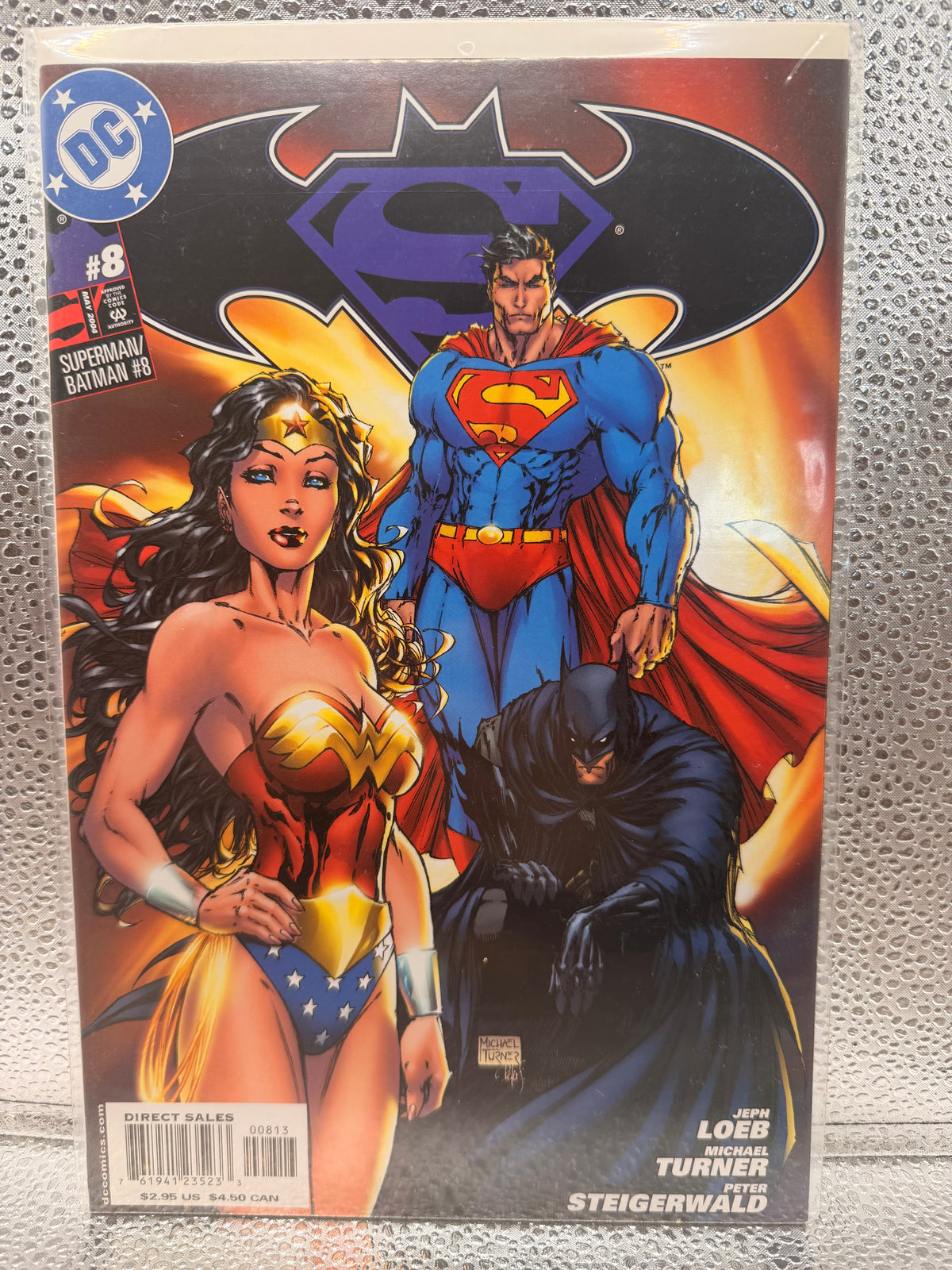 Superman / Batman #8 Third Print Cover (2004)