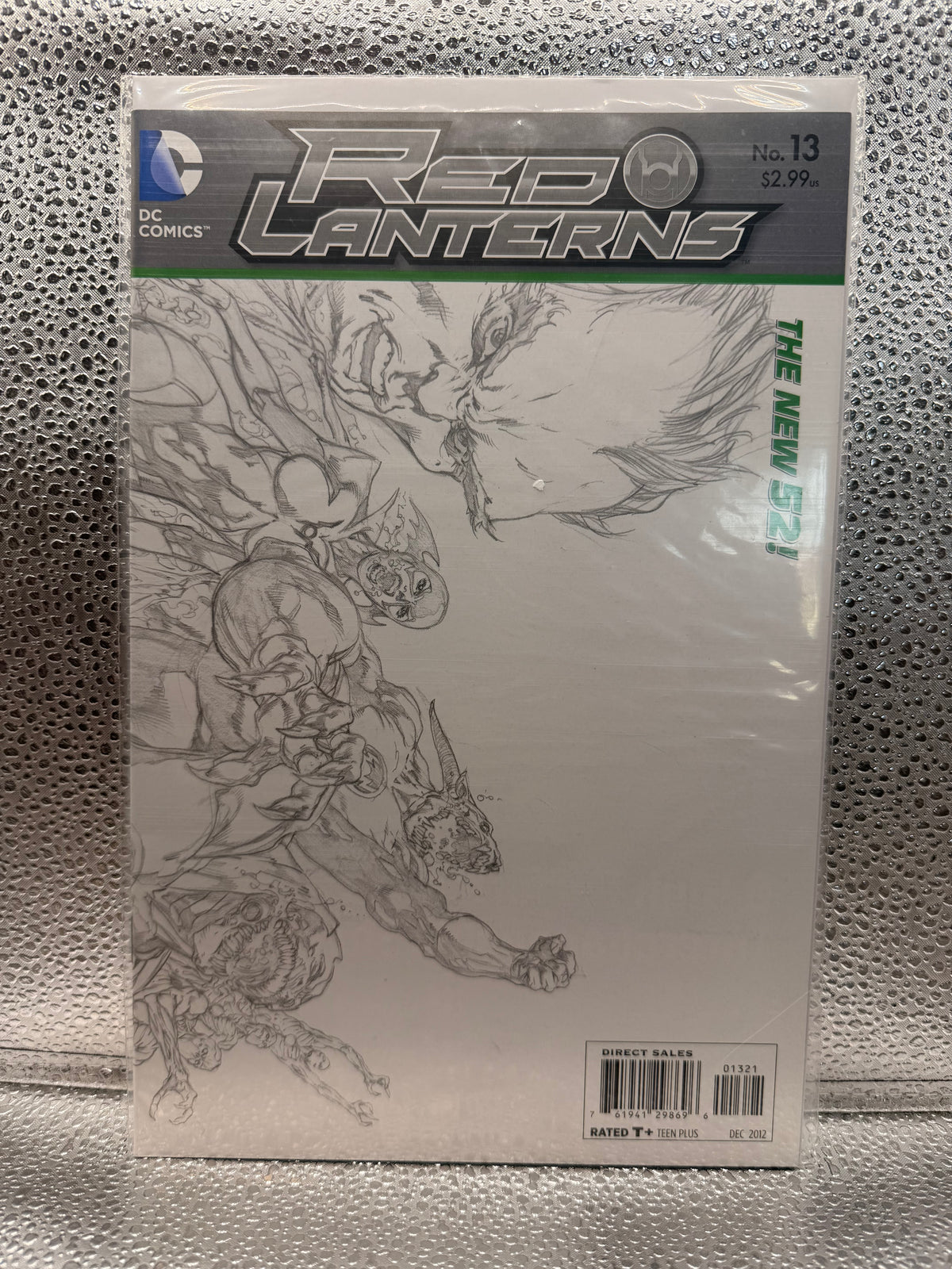 Red Lanterns #13 (2012) Sketch Variant