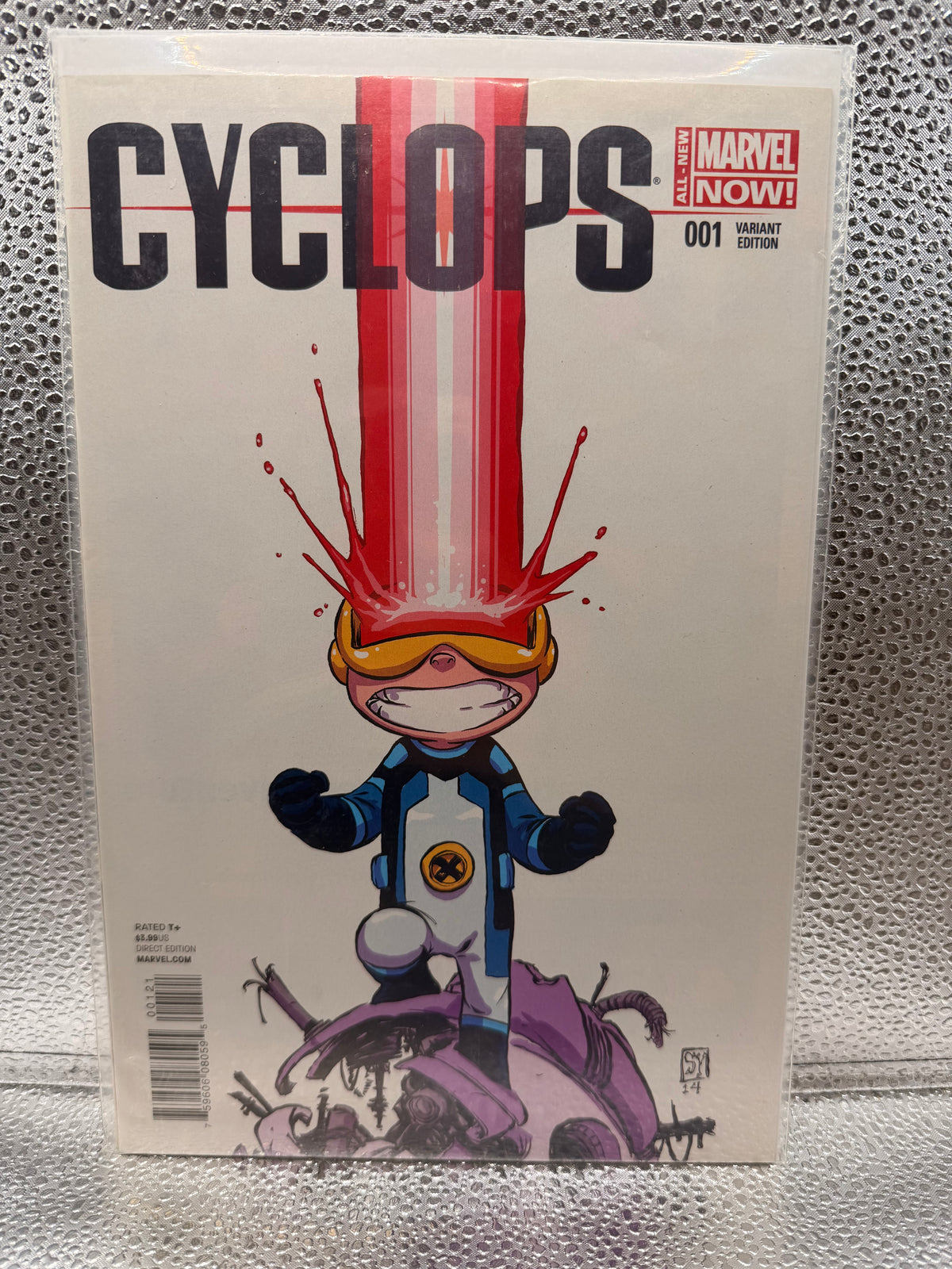 Cyclops #1 SkottieYoung Cover (2014)