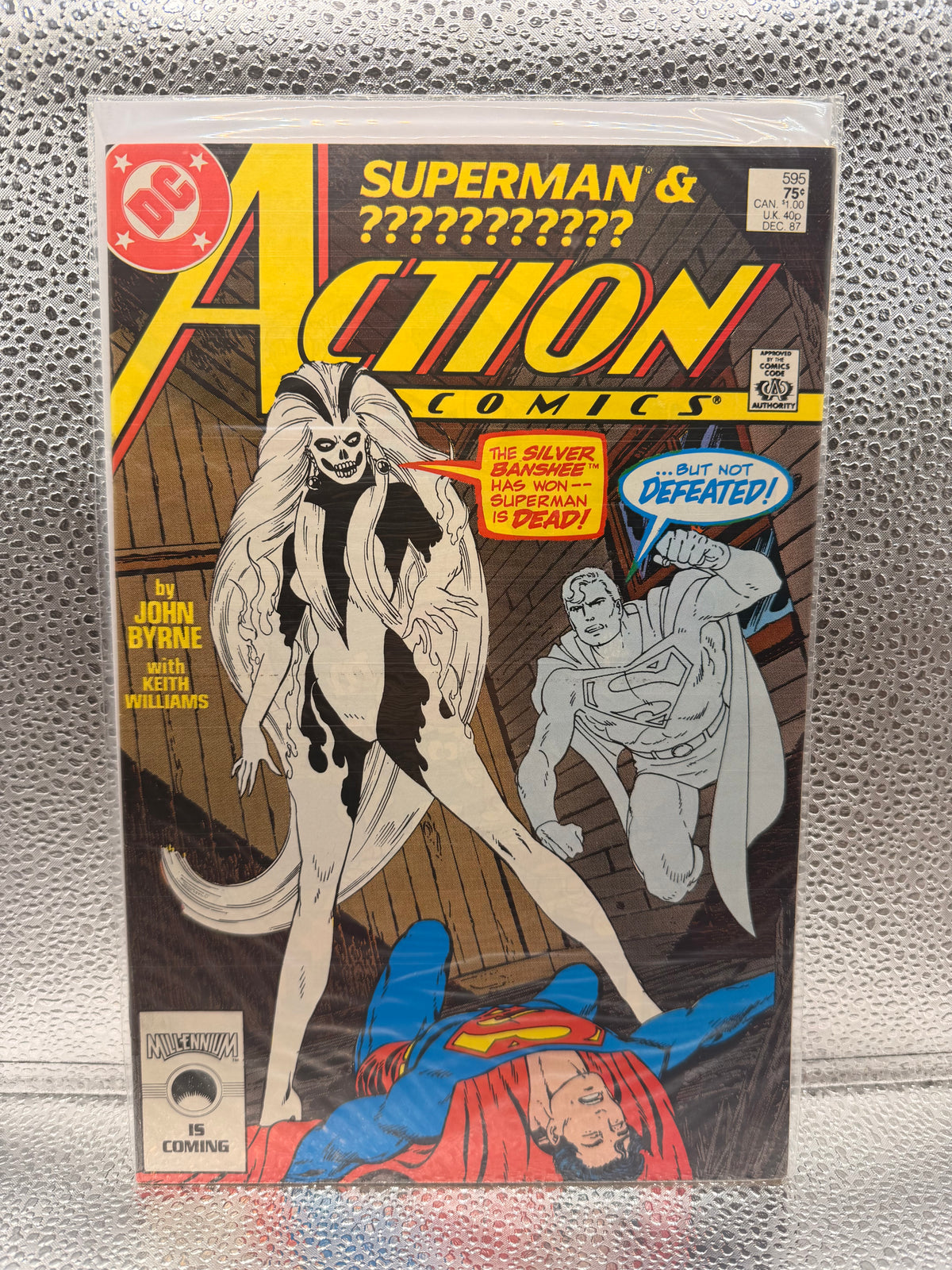 Action Comics #595 (1987) First Appearance of Silver Banshee